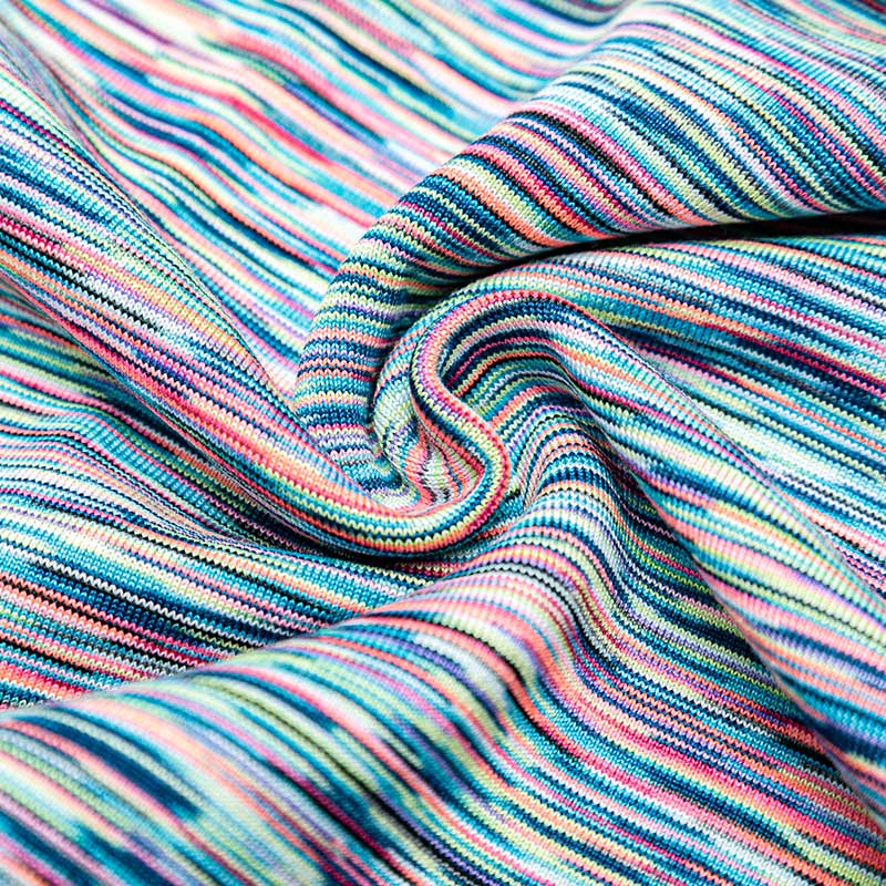 95% Poly 5% Spandex BrushedSuper fabraic níolón bog snáth bog spandex